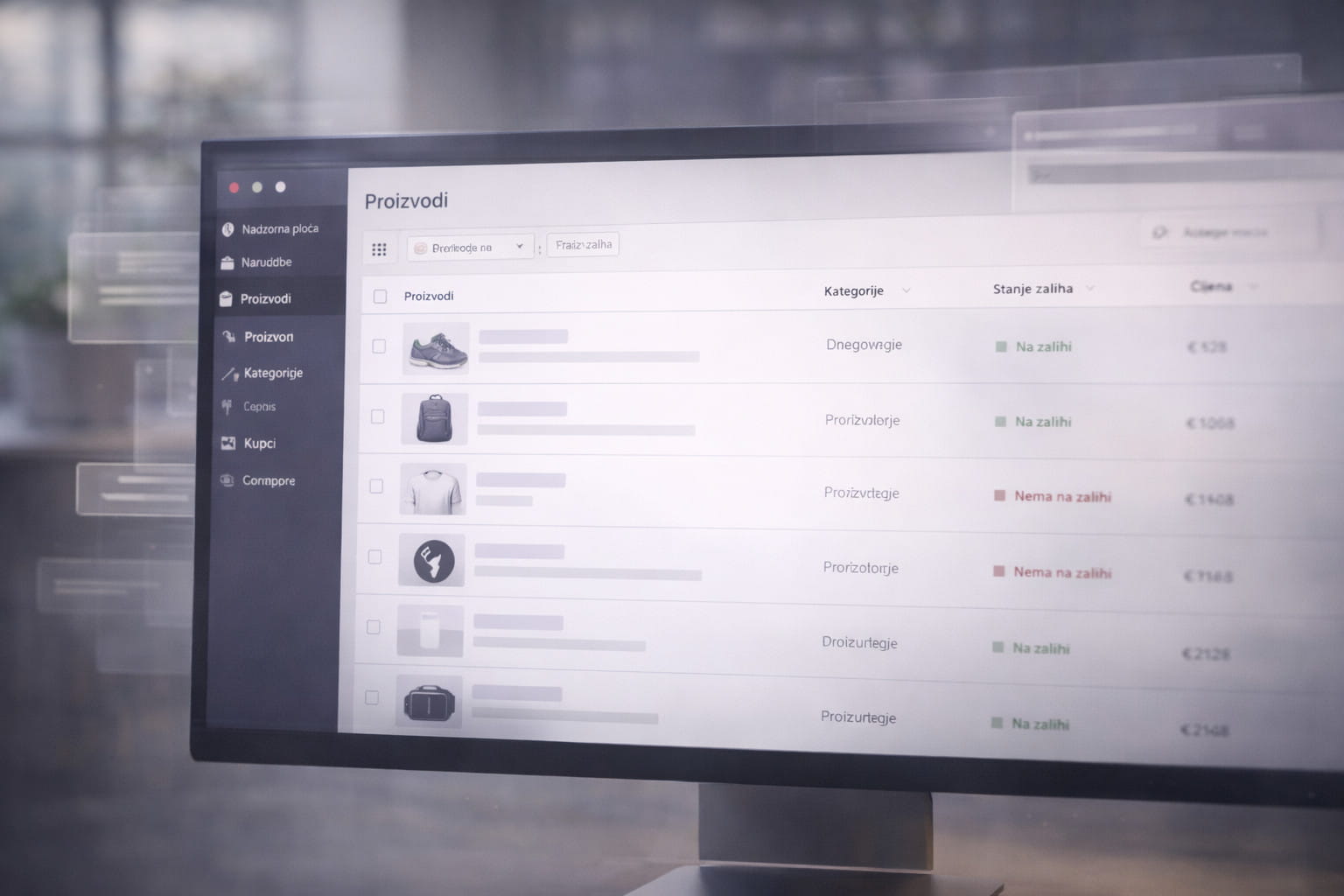 Proizvodi i kategorije