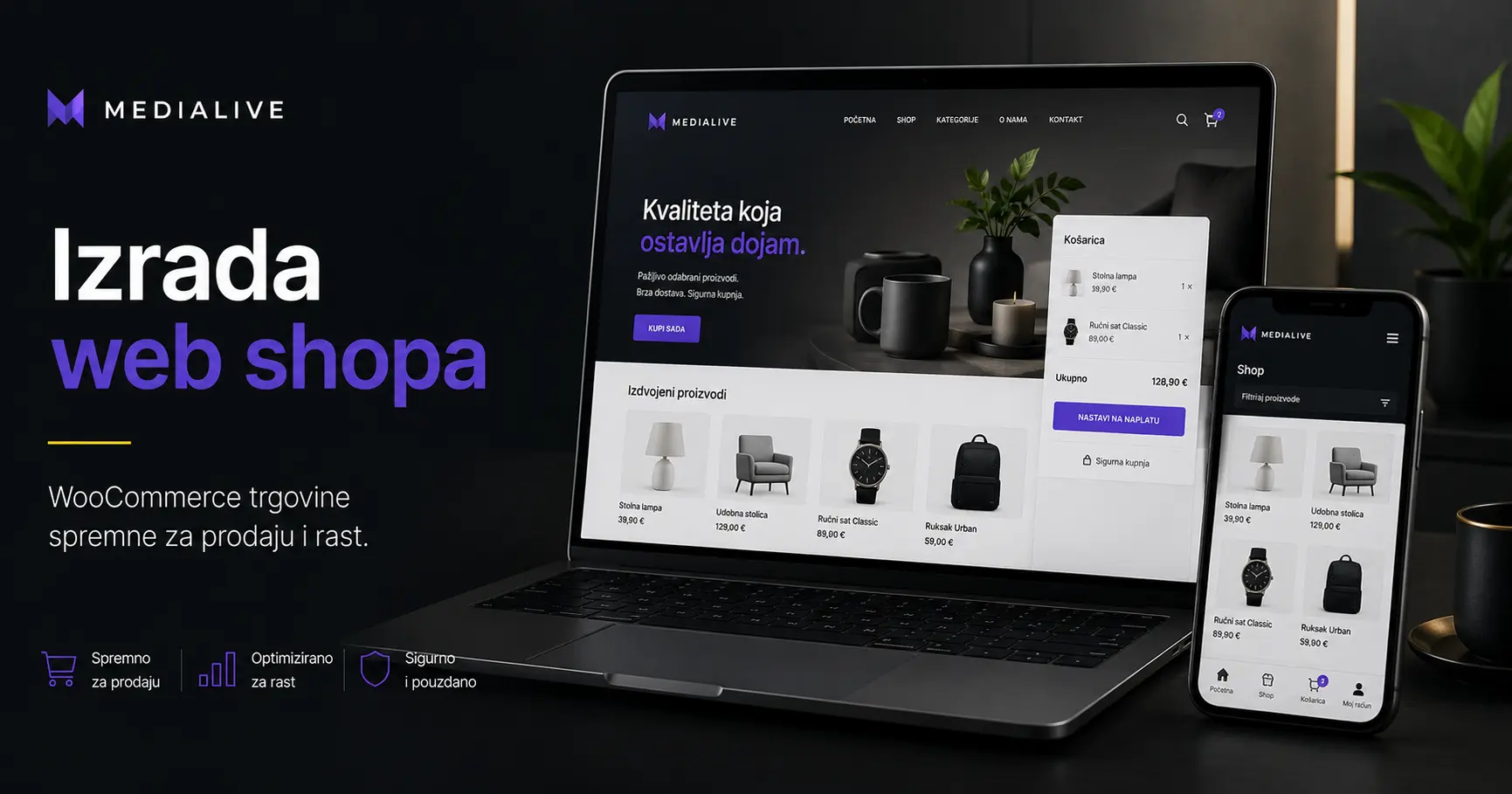 Izrada web shopa