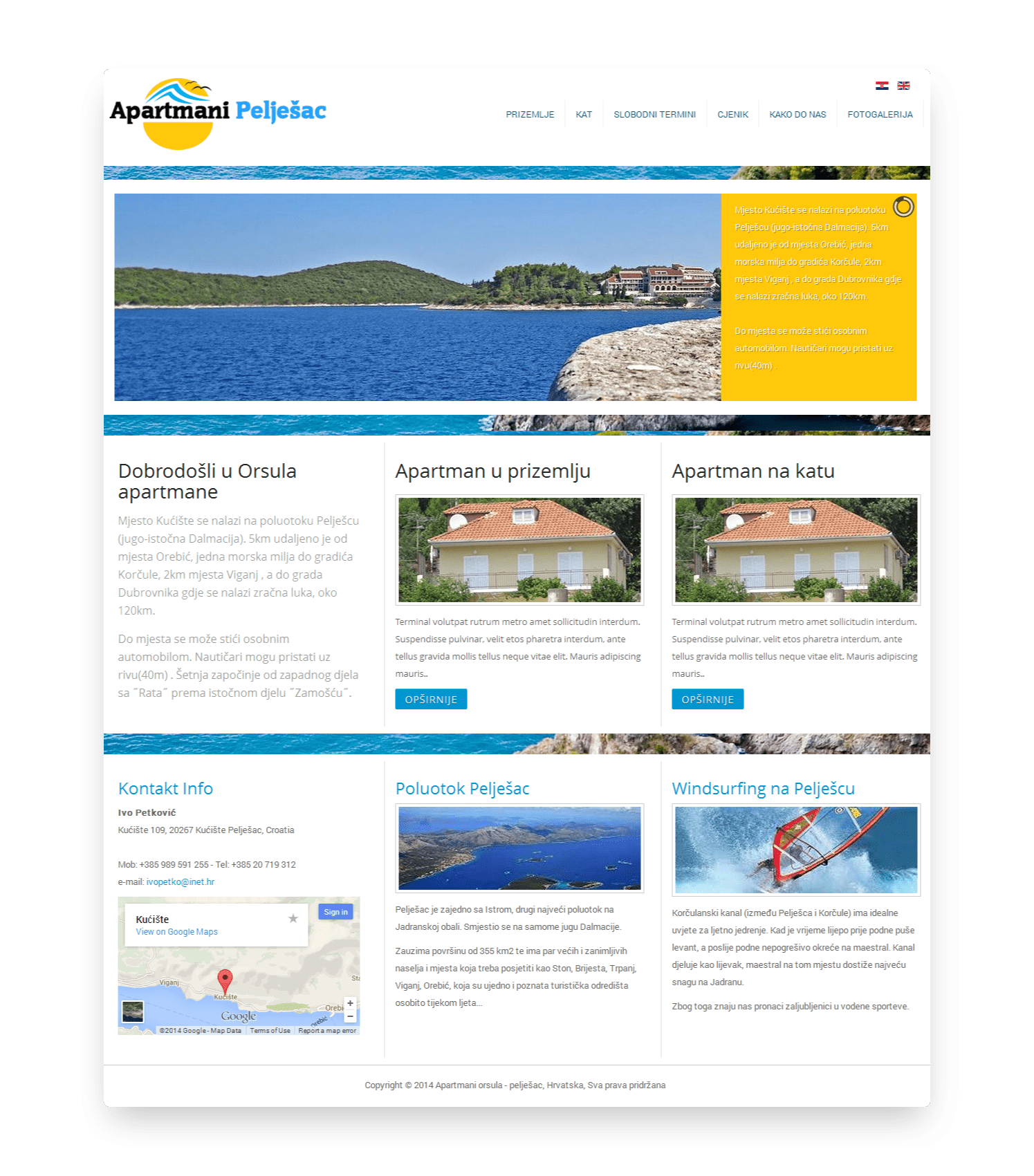 Apartmani Pelješac (2013)