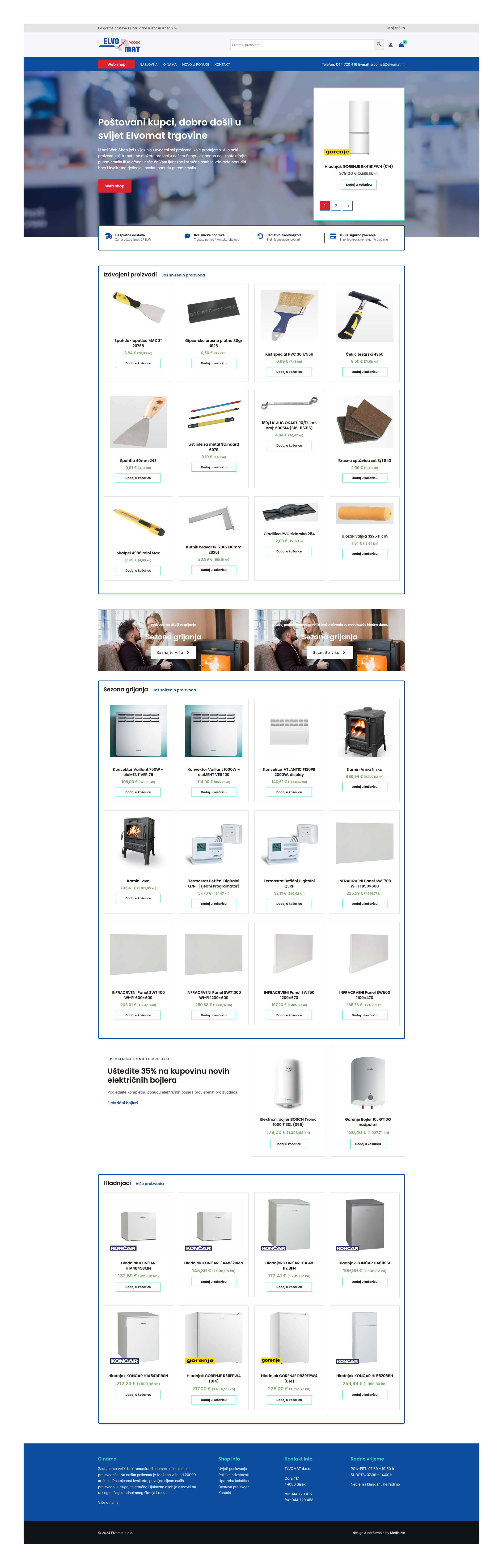 Izrada WooCommerce web shopa  – Elvomat