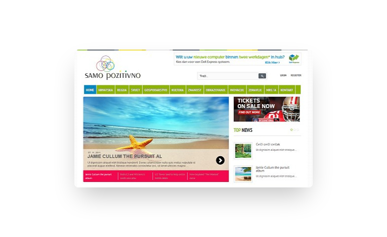 Samo pozitivno portal