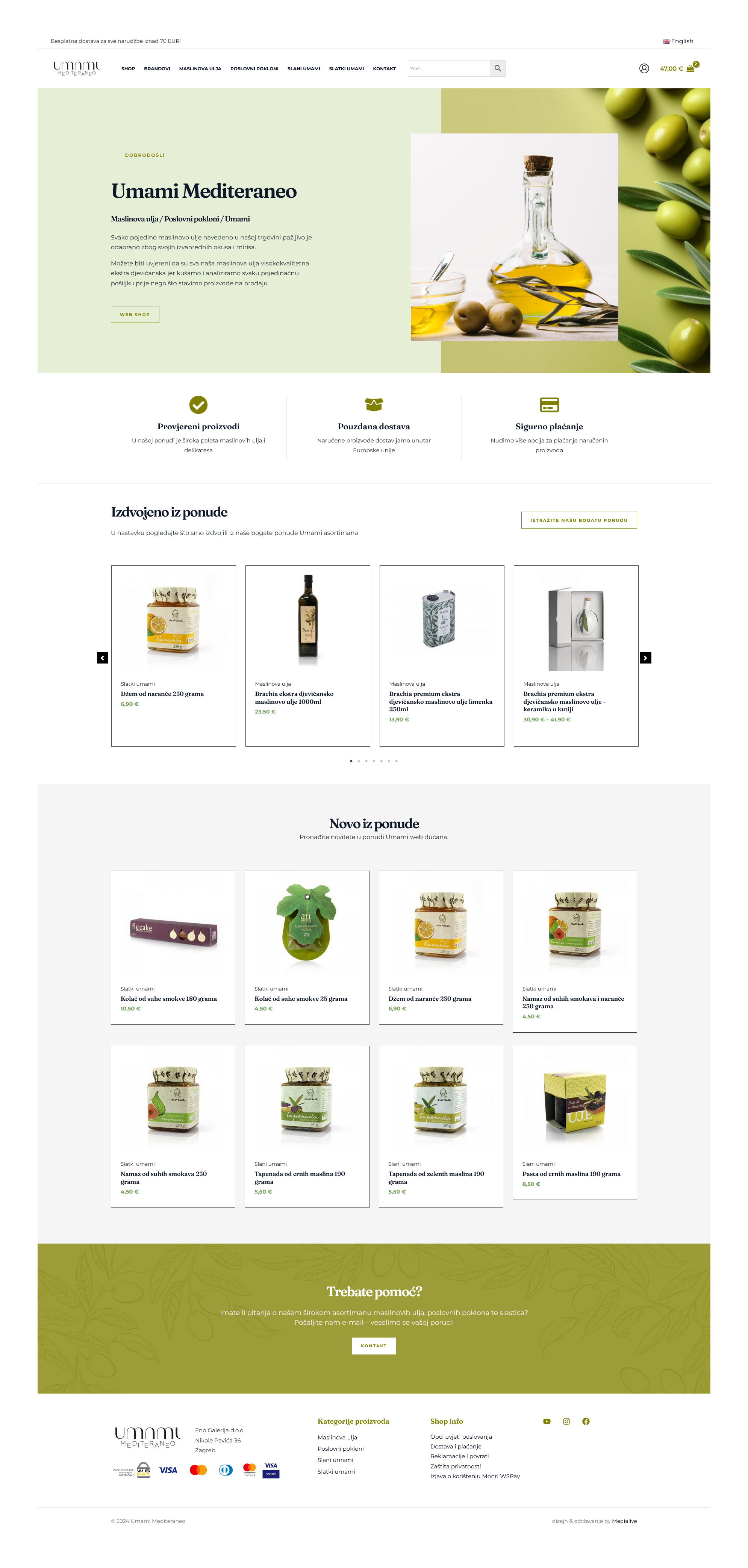 Umami Mediteraneo shop